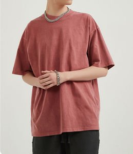 เสื้อยืดเฟรนช์เทอร์รี่ผู้ชาย ผ้าฝ้าย 100% แห้งเร็ว รุ่นใหม่ล่าสุด ทรงหลวม คุณภาพเยี่ยม ดีไซน์สวยสมบูรณ์แบบ - Product Image 3