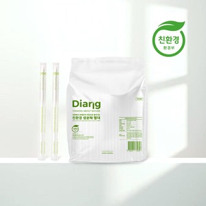 หลอดดูดน้ำ PLA ย่อยสลายได้ทางชีวภาพ ยี่ห้อ DONGILPLATECHI ขนาด 7 x 210 มม. บรรจุภัณฑ์แยกชิ้น ลดการใช้พลาสติกในครัว - Product Image 3