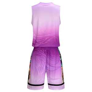 Conjunto de Uniforme Clásico de Baloncesto para Equipos |   El Poliéster Premium de Talent Sports |   Conjunto sin mangas de color duradero para el verano - Product Image 3