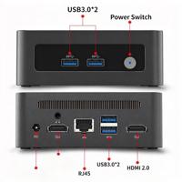 Komputer Mini AI Lokal N100 16GB RAM 512GB SSD Kotak Server AI Pribadi Portabel dengan LLM Lokal untuk Kantor Rumah & Desktop Pelajar