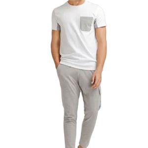 เสื้อยืดผ้าฝ้ายผู้ชายแบบลำลองแห้งเร็วระบายอากาศได้ดี100% - Product Image 1