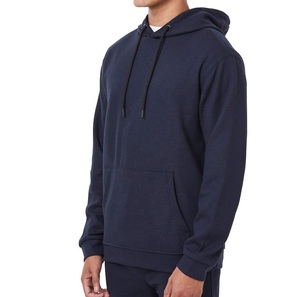 Solid Color Regular Fit Casual Hoodie Breathable QuiaStreet Wear Custom Slim Fit Men <b>Hoodies</b> <b>Plain</b> Bulk Winter Pullover <b>Hoodies</b> - Product Image 2