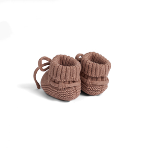 Chaussons d'hiver pour bébé en coton 100% écologique, doux et chauds pour nouveau-nés, OEM/ODM, chaussettes décontractées, chaussons tricotés standard - Product Image 4