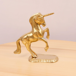 Figura de Caballo de Latón Antiguo Kartique, Estatua de Animal Tradicional para Decoración del Hogar y Regalo, Personalizable - Product Image 6