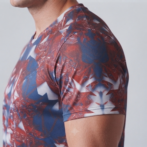 Camiseta de Alto Rendimiento para Hombre, Precio al por Mayor, Ropa Profesional, Camiseta Ringer con Logotipo Personalizado para Hombre - Product Image 5