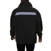 Vestes de sécurité haute visibilité respirantes personnalisées OEM & ODM, réfléchissantes, coupe-vent, pour le travail industriel en hiver