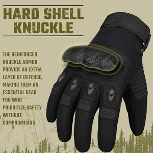 Full Finger Racing Gloves Nylon Non-<b>Slip</b> Adjustable Wrist Strap Outdoor Activities Unisex - Product Image 4