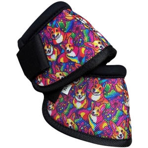 Botas de Protección para Caballos de Alta Calidad, Botas de Campana para Caballos, Ideales para Entrenamiento de Equitación, Diseño Impreso y Todos los Colores Disponibles - Product Image 3