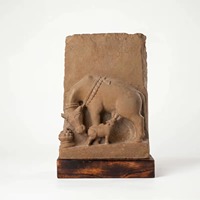 Patung Kamdhenu Abad ke-12, Replika Patung Sapi Suci Hindu dari Museum