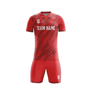 <b>Elite</b> Custom Soccer Uniform Performance Football Kit 100% Polyester Short Sleeve Printed Custom Colors Front Team Name Name - Product Image 5