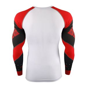 Rashguard Man BJJ Custom Top Quality Judo Running Polyester Workout <b>Compression</b> and Loose T <b>Shirts</b> Guards Rash Guard <b>for</b> <b>Men</b> - Product Image 5