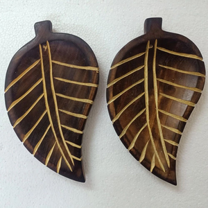 Support à encens vintage en bois sculpté à la main, brûleur de parfum pour la décoration des temples et la méditation yoga - Product Image 6