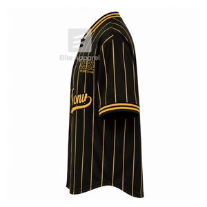Custom NCBW sorority <b>T</b>-<b>shirt</b> short sleeve logo on front black and gold color striped <b>T</b>-<b>shirt</b> for female Greek apparel - Product Image 4