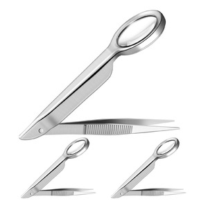 Pinzas de Acero Inoxidable con Punta Fina para Cejas de METAL MED CORPORATION - Herramienta Multiusos Duradera - Product Image 5