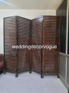 Separador de Ambientes de Madera para Bodas, Biombo Plegable, Panel Decorativo, Decoración Rústica para Escenarios de Ceremonias y Eventos - Product Image 5