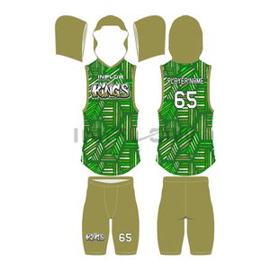 Uniformes de football américain 7v7, vêtements de football en twill, trois bandes, pas cher, pour jeunes, fabriqués en Chine. - Product Image 3