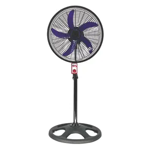 18-Inch High-Speed Colorful Electric Pedestal Fan Air Cooling Tower with Field Maintenance and Repair Service