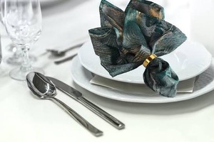 Anillo de Servilleta Metálico para Celebraciones, Decoración de Mesa para Banquetes, Bodas, Fiestas, Suministros para Decoración de Mesa - Product Image 3