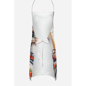 Tablier de chef unisexe grand multicolore pour chien de montagne suisse pour la cuisine, la pâtisserie, le jardinage pour adultes et femmes - Product Image 4