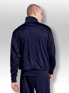 Conjunto de chándales extragrandes para hombre con logo personalizado y estampado de piedras, chándales de poliéster para hombre para correr - Product Image 4