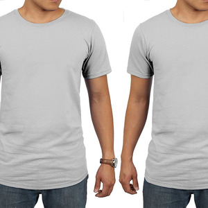 เสื้อยืดผู้ชายสไตล์ลำลอง ผ้าคอตตอนผสมโพลีเอสเตอร์เนื้อนุ่ม แขนสั้น ระบายอากาศได้ดี เหมาะสำหรับใส่ในฤดูร้อน ชุดลำลองใส่สบายๆ อยู่บ้าน - Product Image 4