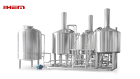 Équipement de brassage de bière artisanale clé en main SUS304/316, système de brassage de bière 10BBL 20BBL