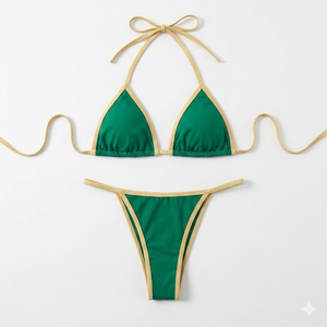 Ensemble de bikinis pour femmes en gros, sur mesure, respirant, écologique, séchage rapide, tissu de haute qualité, service OEM - Product Image 6