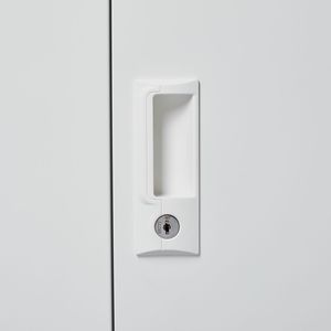 Armadietto Portadocumenti Pieghevole Bianco - Product Image 6