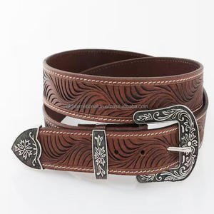 Cinturón de herramientas manuales de cuero de vaca genuino de estilo occidental personalizado de longitud personalizada, cinturones de cuero de vaquero con logotipo personalizado - Product Image 4