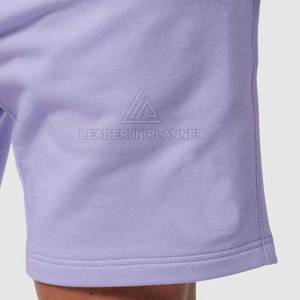 กางเกงขาสั้นผ้าฝ้ายฟลีซผู้ชายแบบลำลองรุ่นใหม่ ระบายอากาศได้ดี แห้งเร็ว รับผลิตแบบ OEM ขายส่ง คุณภาพสูง ปรับแต่งได้ - Product Image 4