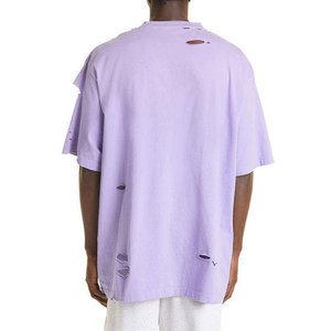 เสื้อยืดผู้ชายไซส์ใหญ่ สไตล์วินเทจ ผ้าฝ้ายหนา ลุคสบายๆ ขายส่ง รับผลิตแบบ OEM ODM - Product Image 2