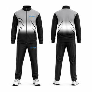 Premium Quality Warmup Suit Sublimation Sportswear Tracksuit for Football Basketball Volleyball Team Players <b>Coaches</b> Tracksuit - Product Image 1