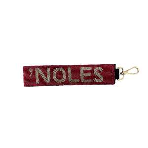 Porte-clés rectangulaire blanc perlé tendance, unique avec incrustation d'alphabet bleu marine, mousqueton en alliage de zinc, style classique pour femme - Product Image 5