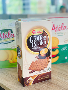Café Robusta aromatisé ! Premier choix pour la cantine de bureau - Biscuits au café Braka 150g OEM ODM Offre d'usine Vietnamienne Échantillon gratuit - Product Image 1