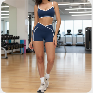 Vêtements de fitness pour femmes, hauts de yoga sans couture, couleurs unies, manches longues, crop tops de sport, ensembles de yoga respirants et à séchage rapide - Product Image 1