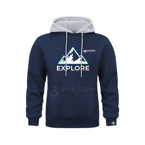 Stylish Fashionable <b>Pullover</b> <b>Men</b> Hoodies 2026 Custom Made Latest Design <b>Men</b> Hoodies For Online Sale - Product Image 5