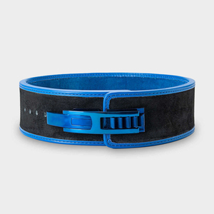Cinturón de Levantamiento de Pesas de Cuero Premium, Accesorios de Gimnasio, Cinturón con Hebilla de Palanca para Entrenamiento de Peso Muerto, Cinturón de Compresión para Soporte Lumbar - Product Image 1