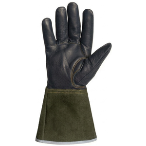 Guantes de soldadura de alta resistencia, guantes de cuero resistentes al calor para soldadura MIG, TIG y electrodos, protección de manga larga, guantes de seguridad. - Product Image 6