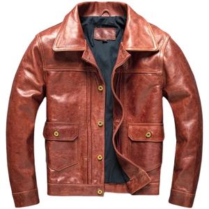 Vestes en cuir pour hommes en gros, en toile, pour moto, imperméables, coupe-vent, style streetwear, couleurs personnalisées disponibles, meilleur choix - Product Image 2