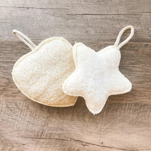 Éponges à récurer luffa pour le bain, nouveau design pour le nettoyage du corps, éponge exfoliante écologique, coussinets de bain, douche - Product Image 2
