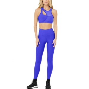 Ropa deportiva de verano para niñas, conjunto de Yoga transpirable de secado rápido y ligero, estampado de sublimación sin costuras, logotipo frontal de talla grande - Product Image 3