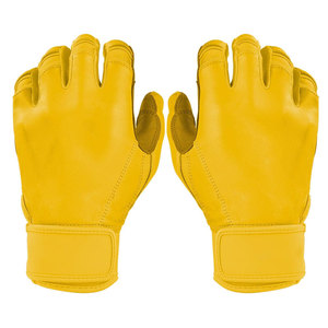 Guantes de Bateo de Béisbol Profesionales, Transpirables, Antideslizantes, con Palma de Cuero Suave, para Entrenamiento Deportivo - Product Image 1