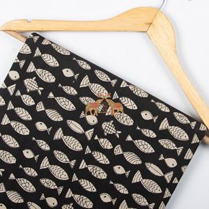 Collection de luxe en tissu voile de coton doux imprimé poisson Bagru fait main en Inde pour la décoration intérieure et la confection de vêtements - Product Image 5