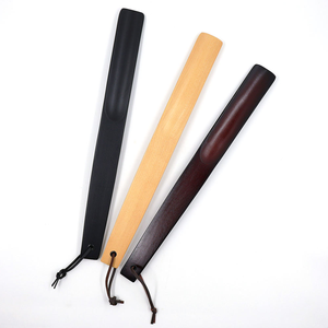 Chausse-pied de luxe 100% de la meilleure qualité en bois naturel, long, pour la maison et l'hôtel, aide les hommes et les femmes, artisanat naturel - Product Image 2