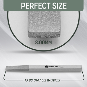 High Quality Stainless Steel Metal Stripping Stones Pet <b>Nail</b> <b>File</b> Premium Pet Grooming Product 6MM - Product Image 5