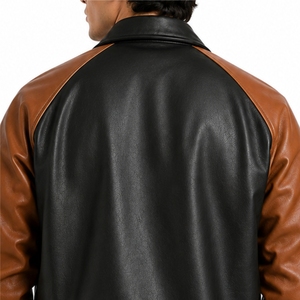 Veste universitaire premium pour homme avec imprimé Hawk Bawk, fermeture éclair sur le devant, style décontracté, coupe confortable, coutures de qualité, tricot côtelé pour femme - Product Image 5