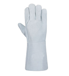 Gants de soudage en cuir, protection double paume, manches longues, sécurité, sans silicone, sans latex, durables, antidérapants - Product Image 2