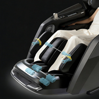 Fauteuil de massage 4D contrôlé par IA, mécanisme à double cœur, analyse des signes vitaux, rail flexible, contrôle par application pour le bien-être