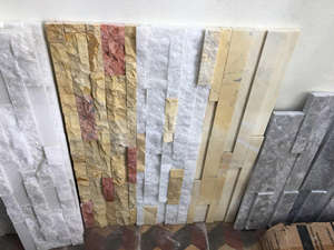 Carreaux muraux en pierre naturelle de luxe multicolores, écologiques, haut de gamme, pour revêtement de cuisine et salle de bain, façades de bâtiments modernes - Product Image 5