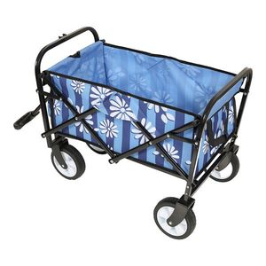 Carrello Pieghevole Colorato con Sistema di Fissaggio per Spiaggia, Campeggio e Spesa - Product Image 6
